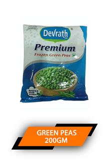 Devrath Frozen Green Peas 200gm
